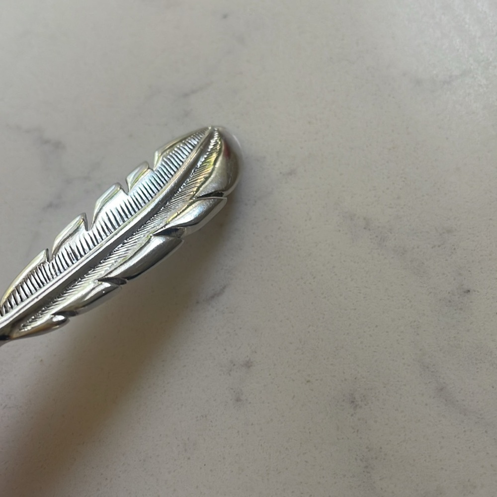 Ralph Lauren, Silver Feather Pendant - Picture 11 of 12